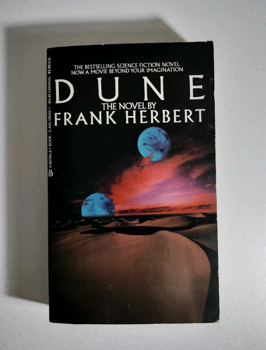 ​DUNE Frank Herbert 1984 Berkley Movie Tie-In PB 35th Print UNREAD Very Good