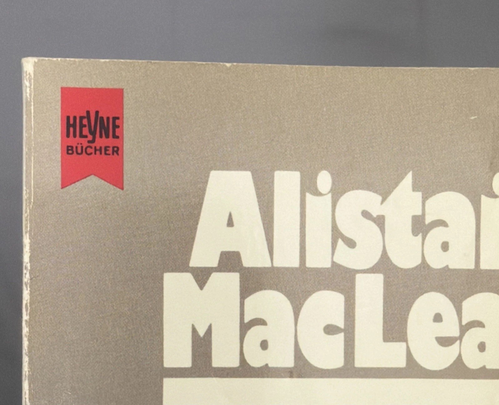 Alistair MacLean Partisanen Paperback Wilhelm Heyne 4. Auflage 1987 WWII German