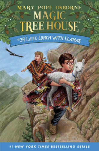 Late Lunch with Llamas (Magic Tree House (R)) – Hardcover – GOOD