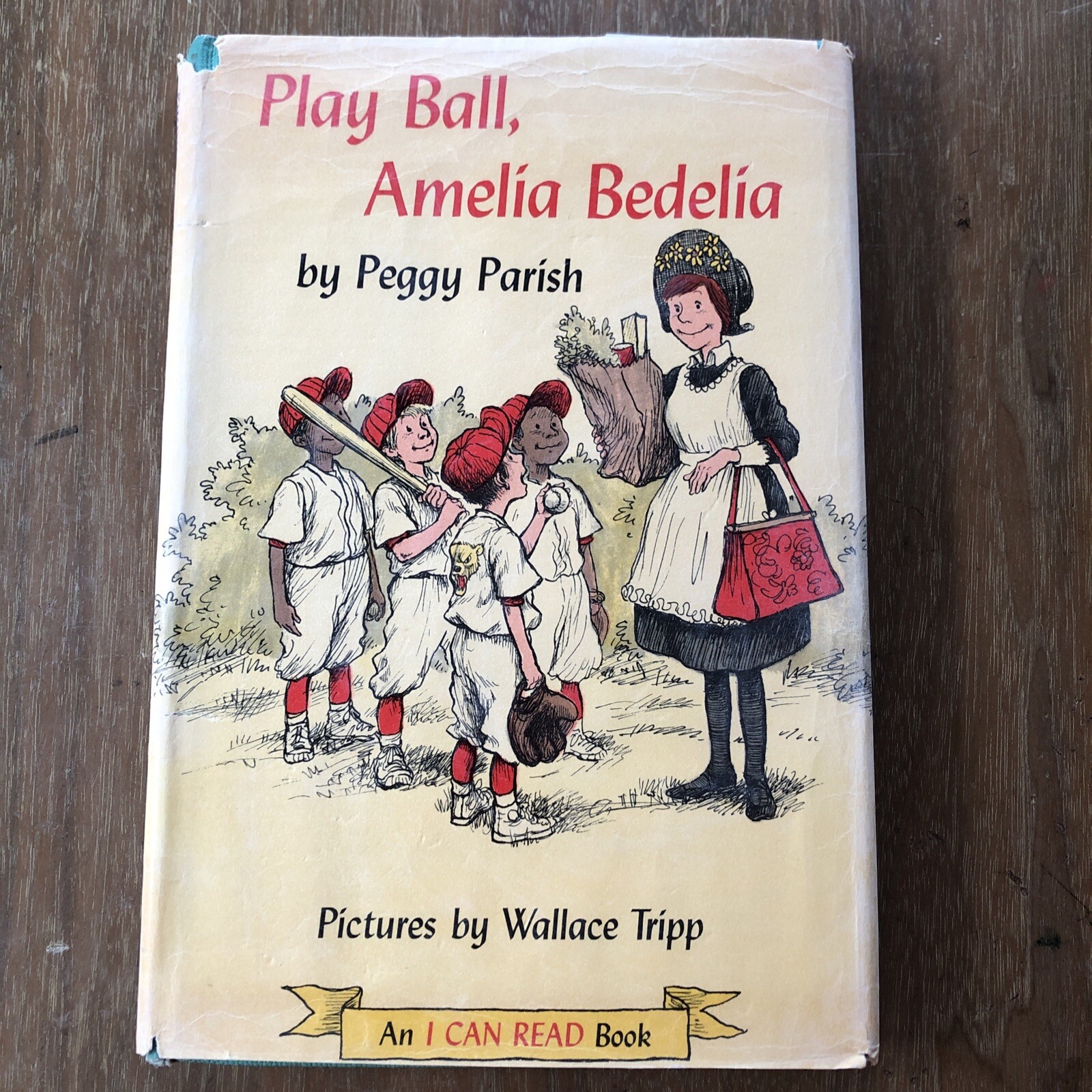 Rare – Peggy Parish PLAY BALL, AMELIA BEDELIA First edition Wallace Tripp Ba…