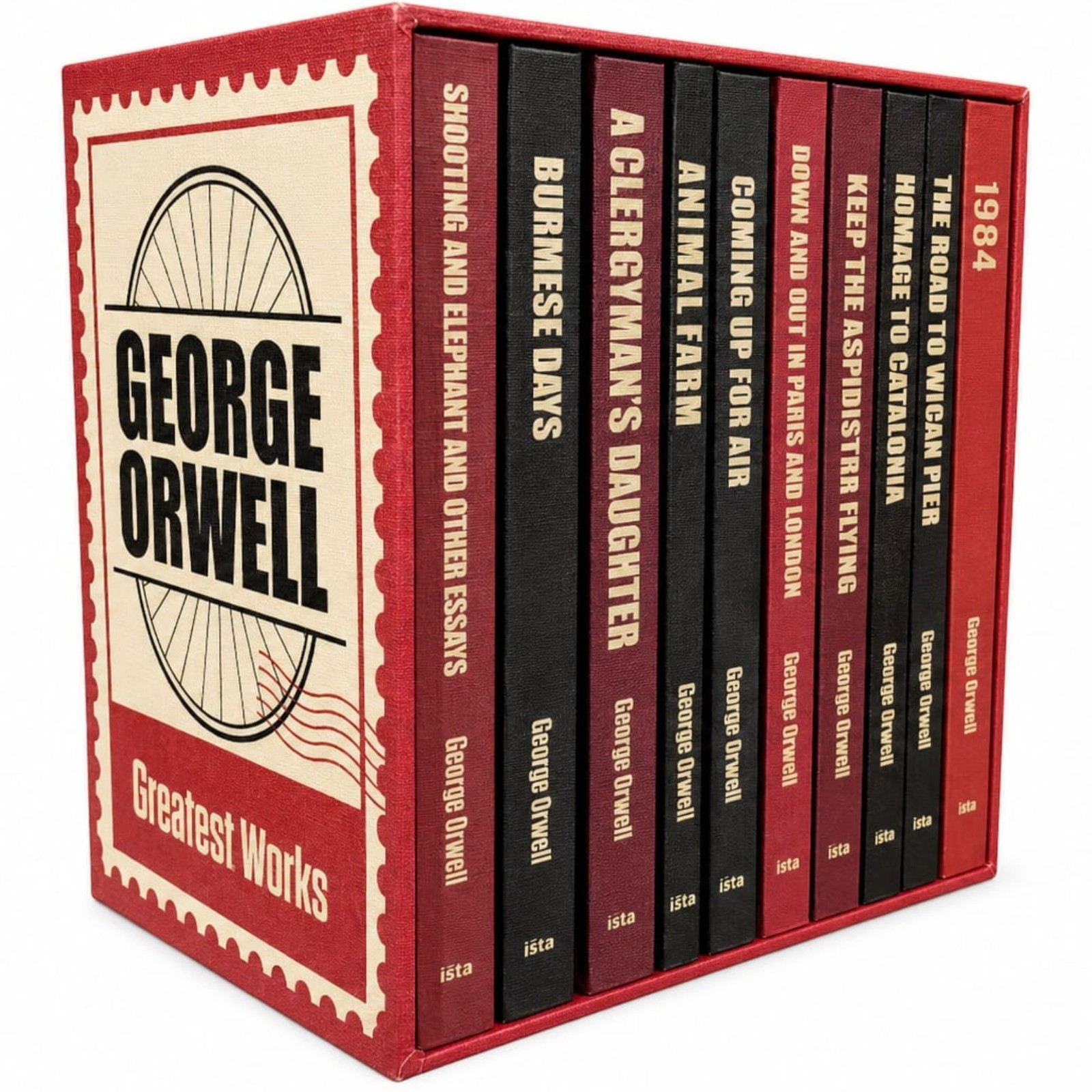 The Complete Novels Of George Orwell 10 Book Collection Set Hardcover