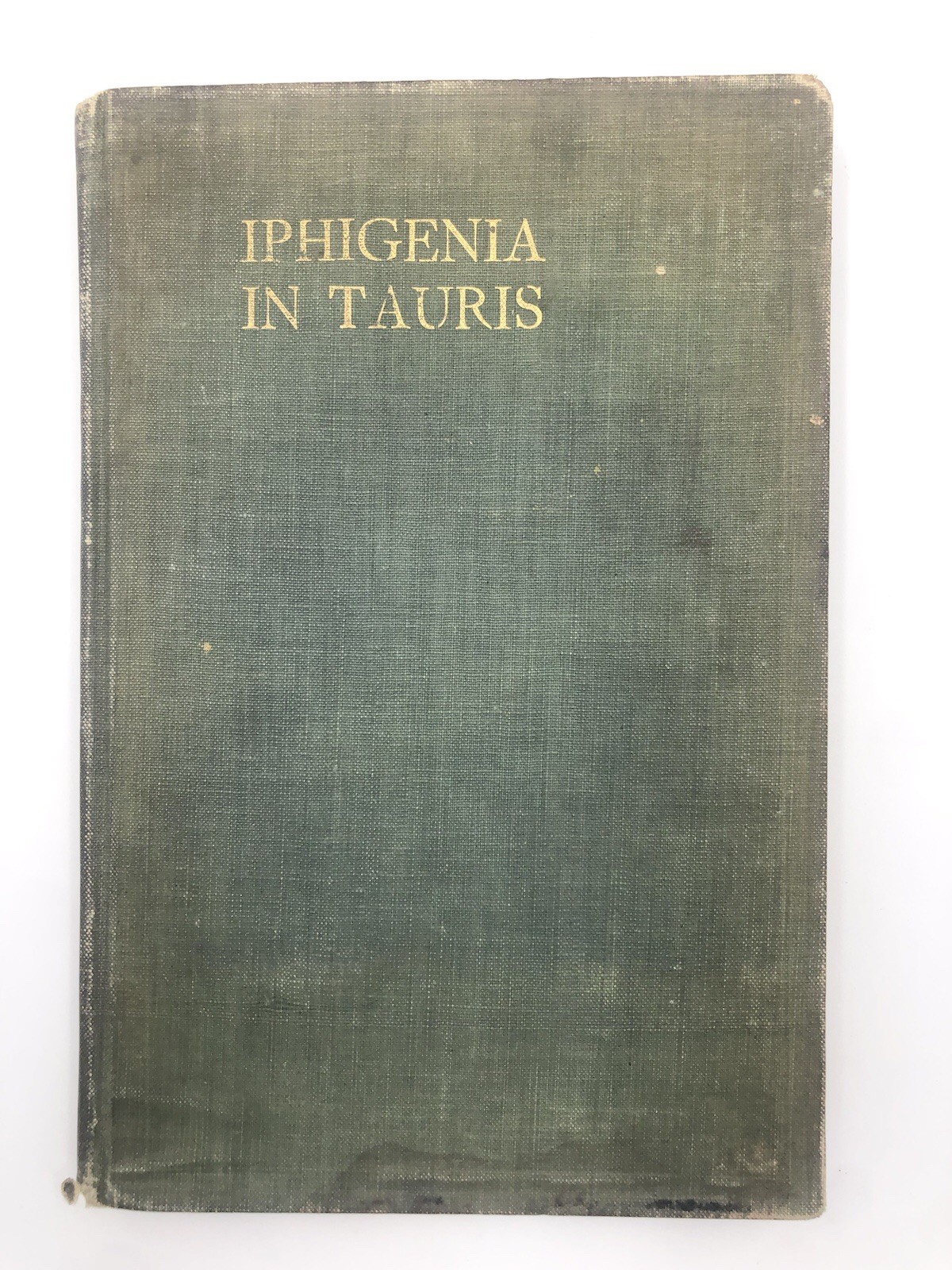 Iphigenia in Tauris of Euripides 1910 Hardcover Oxford Translation
