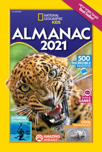 National Geographic Kids Almanac 2021, U.S. Edition (National Geogra – VERY GOOD