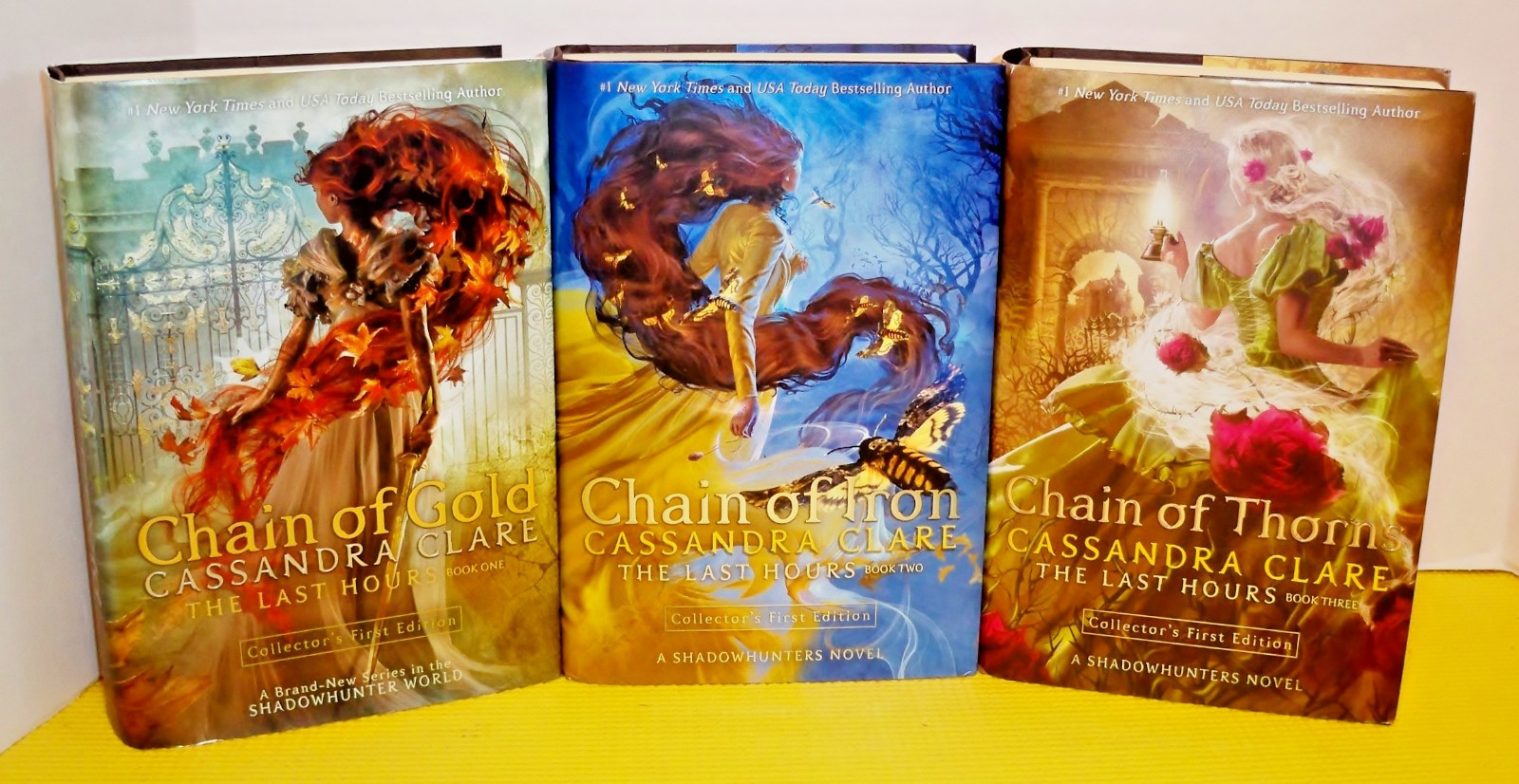 3 Cassandra Clare LAST HOURS ALL 3 Collector’s 1st Editions /1st Prints CHAIN of