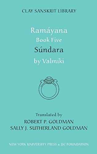 Ramayana Book Five: Sundara (Clay Sanskrit – Hardcover, by Valmiki – Very Good u