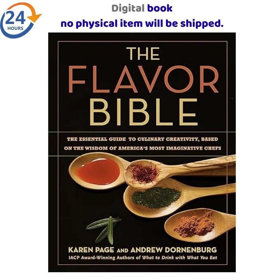 The Flavor Bible: The Essential Guide to Culi 2008 Andrew Dornenburg