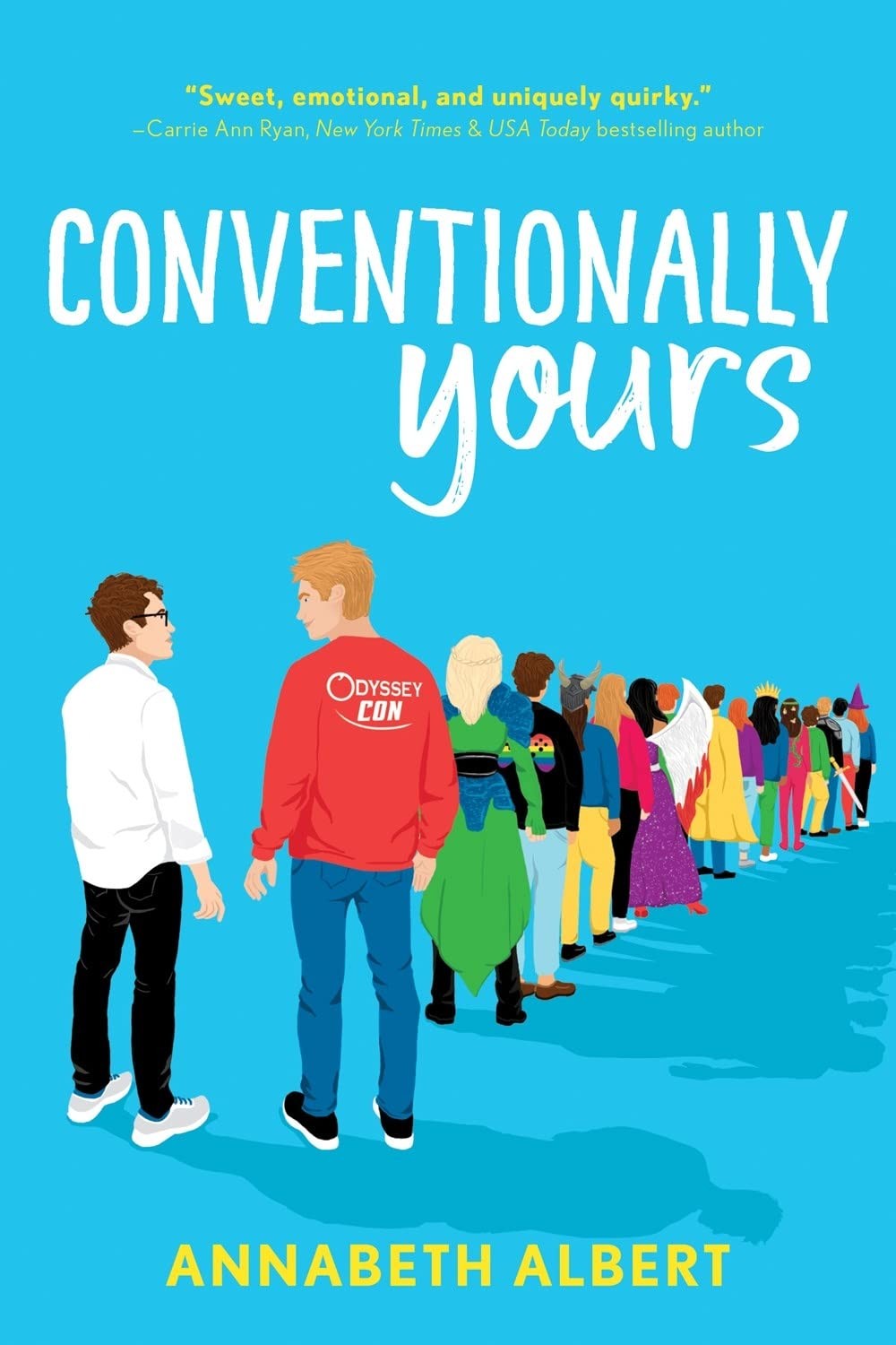 Conventionally Yours: A slow-burn, enemies-to-lovers queer romance (True Col…