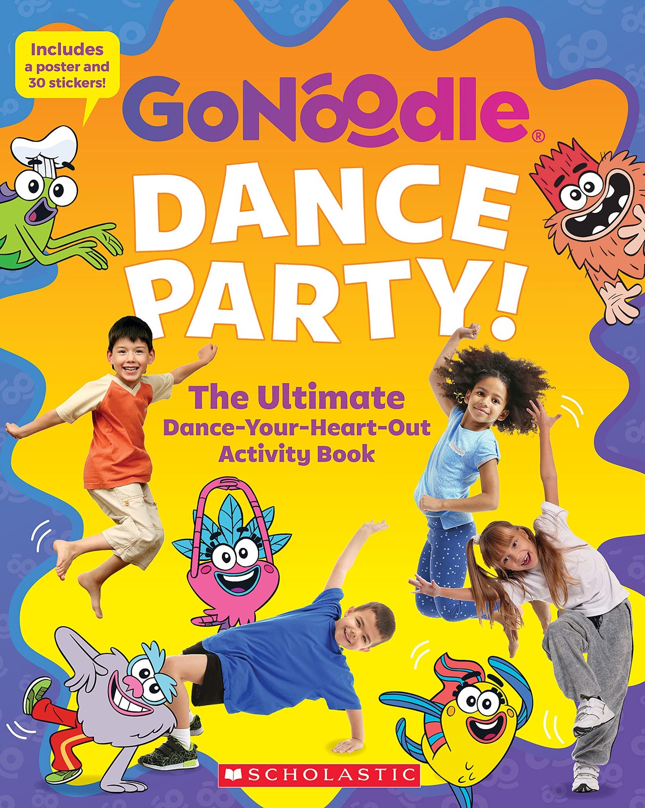 Dance Party! The Ultimate Dance-Your-Heart-Out Activity Book (GoNoodle) – pa…