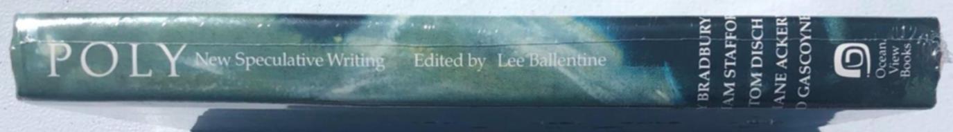POLY New Speculative Writing SEALED 1ST EDITION 1989 Anthology Sci-Fi Futurism