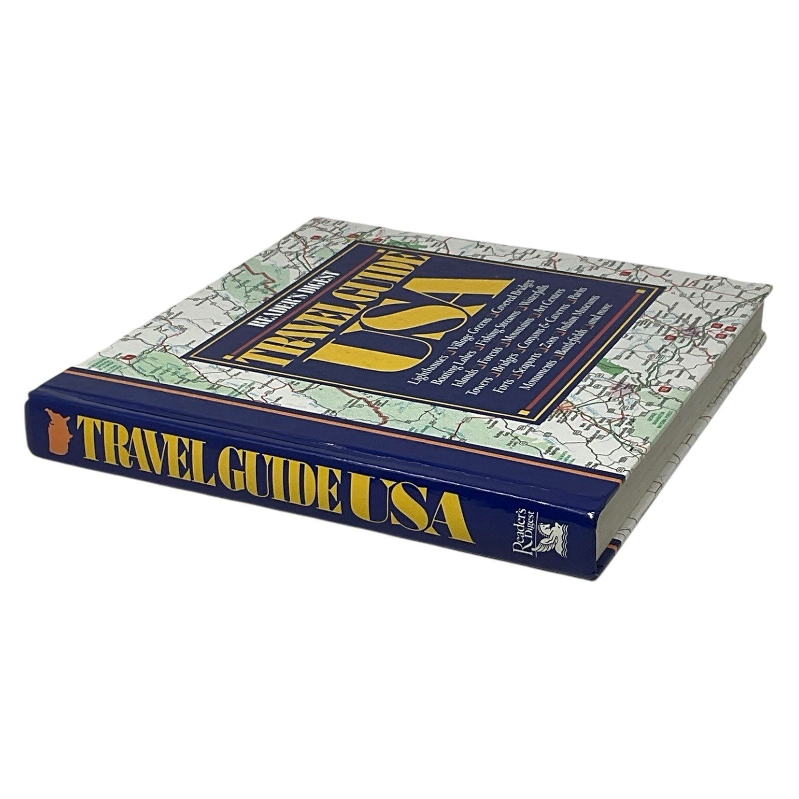 Vintage 1994 Readers Digest TRAVEL GUIDE USA 432 pages HC