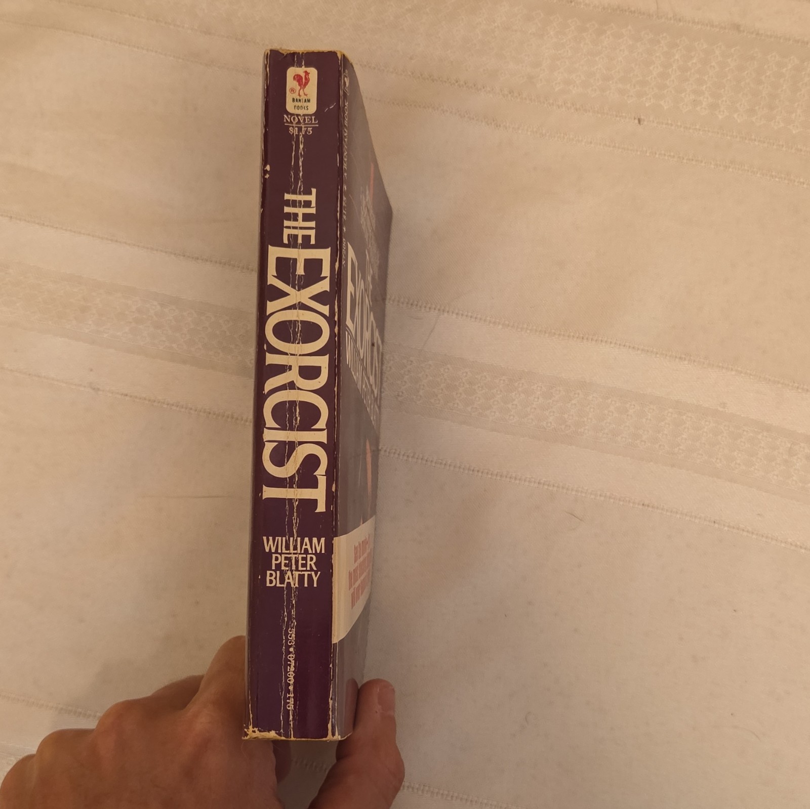 William Peter Blatty The Exorcist Bantam Paperback 1971 Inscribed Unabridged