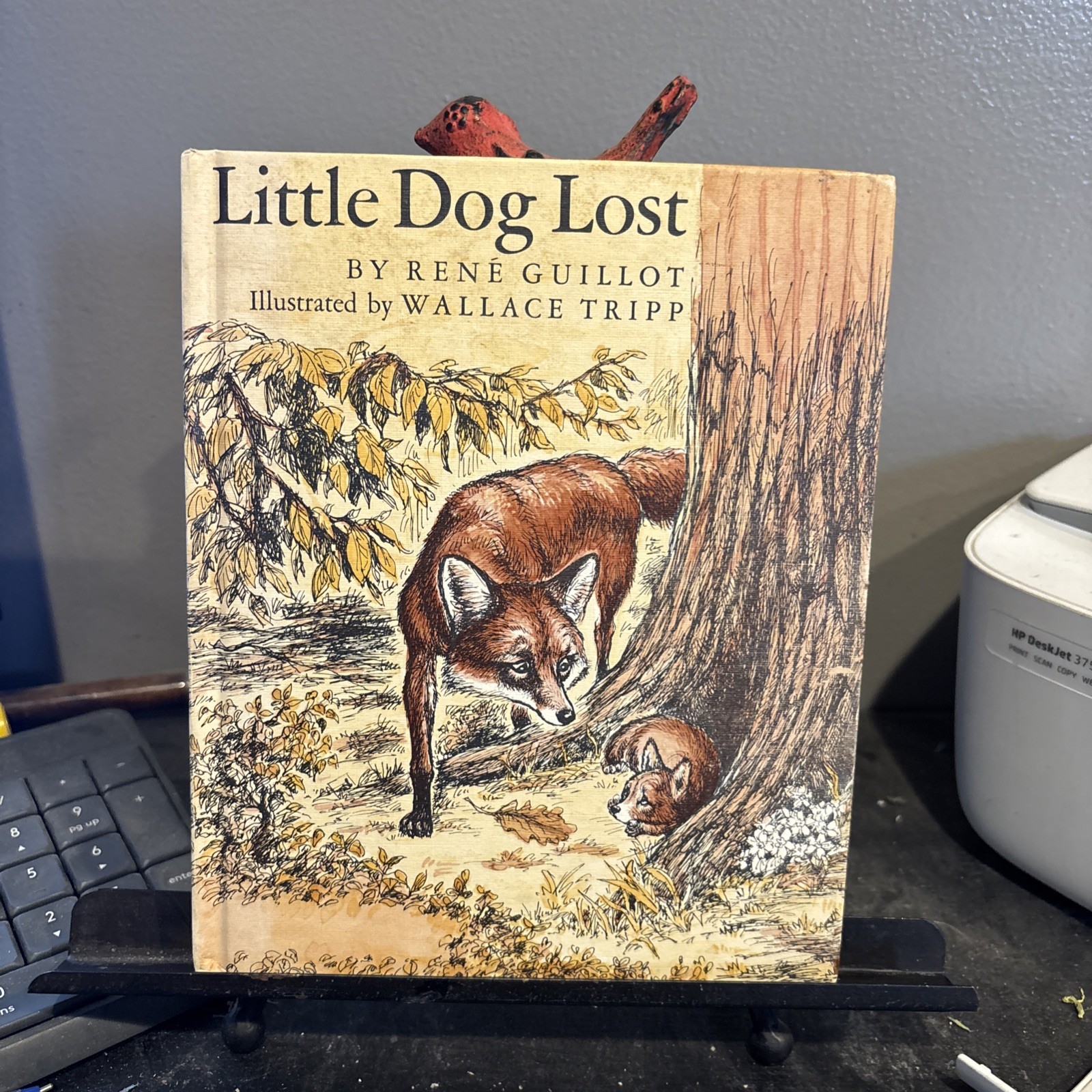 Little Dog Lost by René Guillot Illustrated Wallace Tripp 1970 Weekly Reader HC