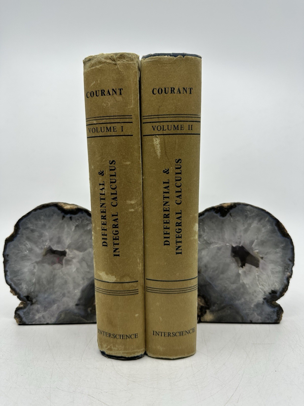 R Courant Differential and Integral Calculus Vol I II 1963 Hardcover 2 Book Set