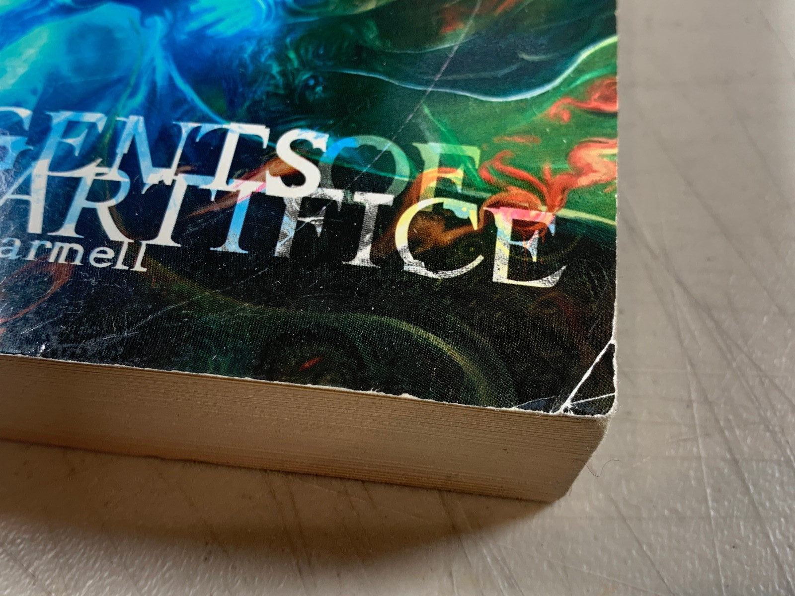 2009 MTG Magic The Gathering Agents of Artifice A Planeswalker Novel PB