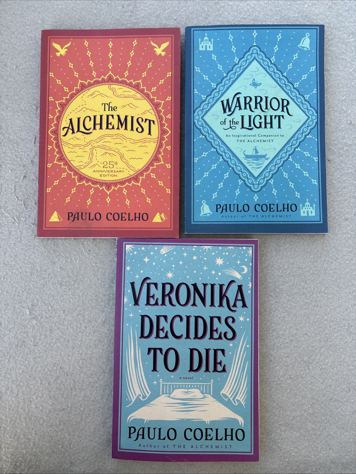 Lot of 3 – Paulo Coelho – Trade Paperback Books – (English)