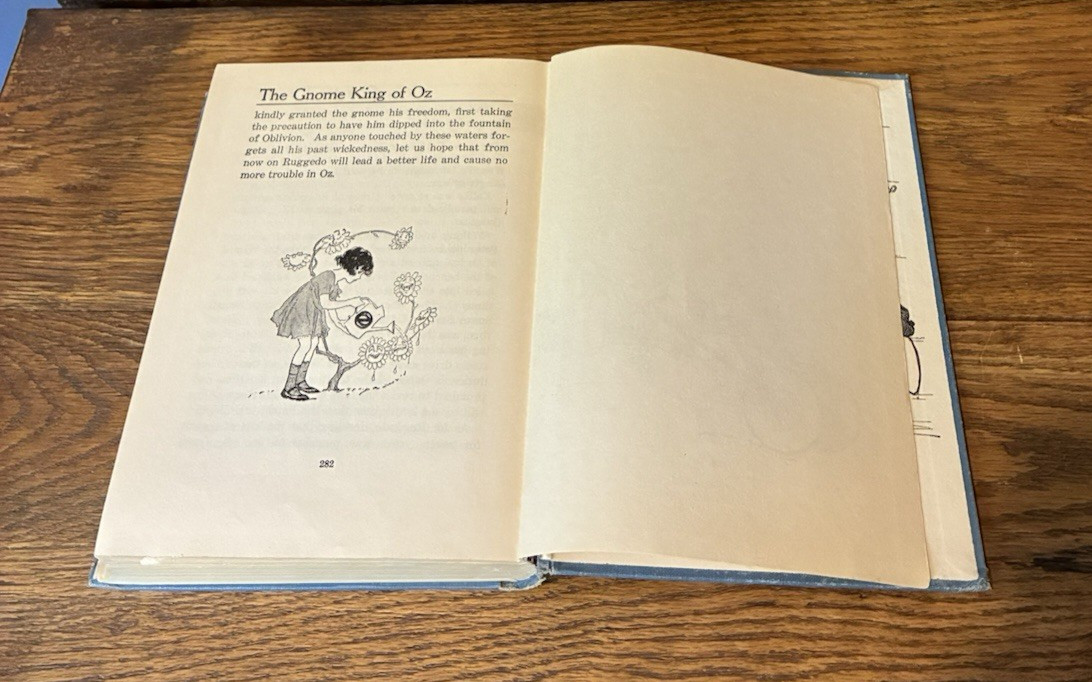 Vintage The Gnome King of Oz 1927 Edition Wizard of Oz Series Book HC