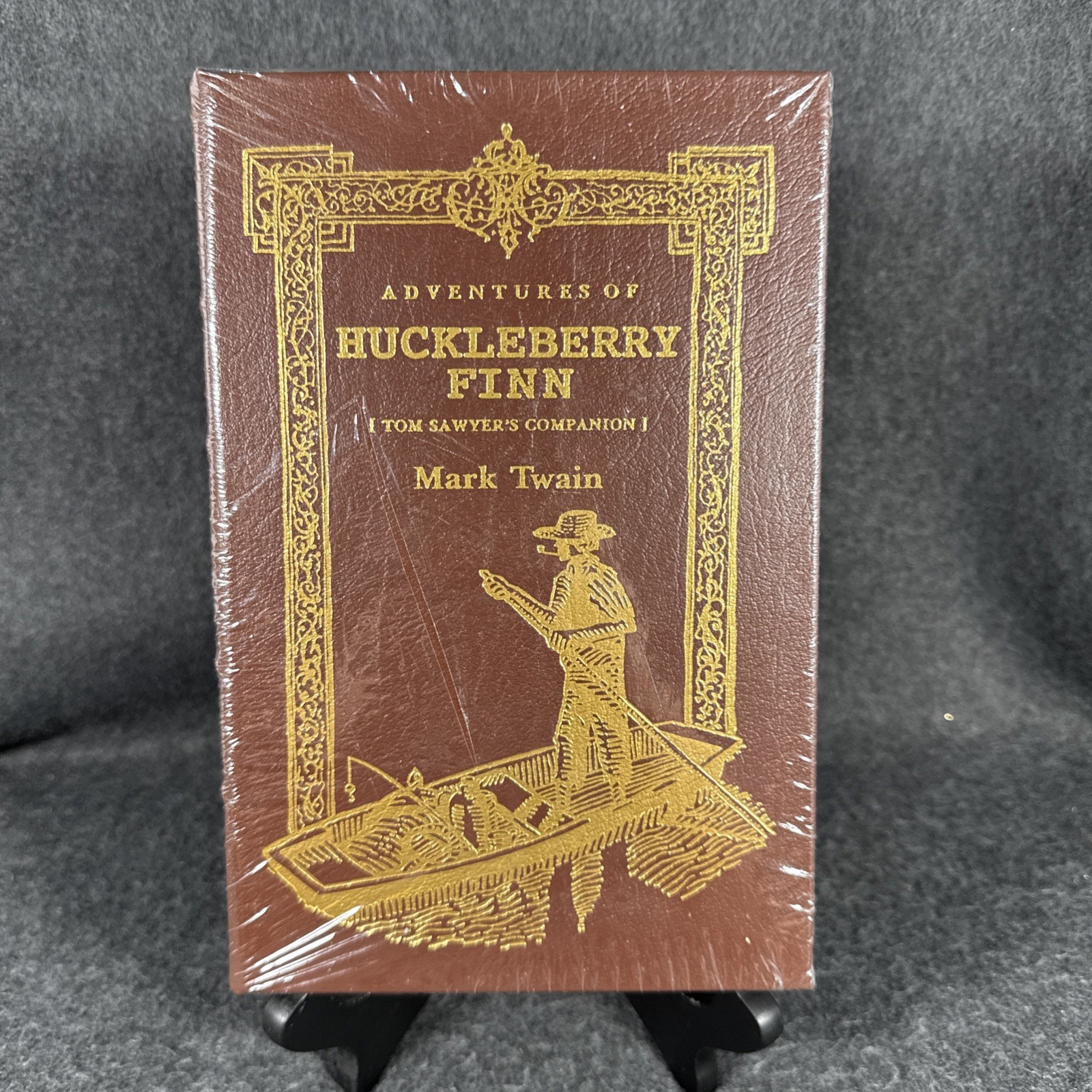Adventures of Huckleberry Finn Mark Twain Easton Press Leather Bound Gold Sealed