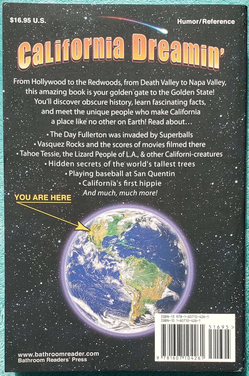 Uncle John’s Bathroom Reader Plunges Into California Trade Paperback 372 Pages