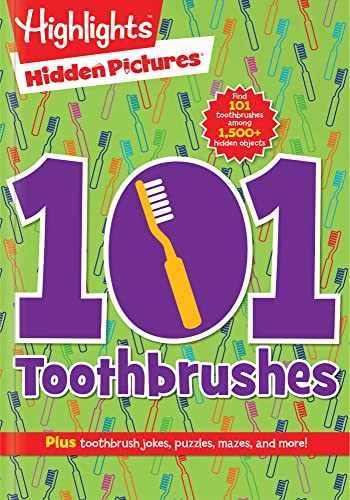 101 Toothbrushes (Highlights Hidden Pictures 101 – Paperback – Acceptable