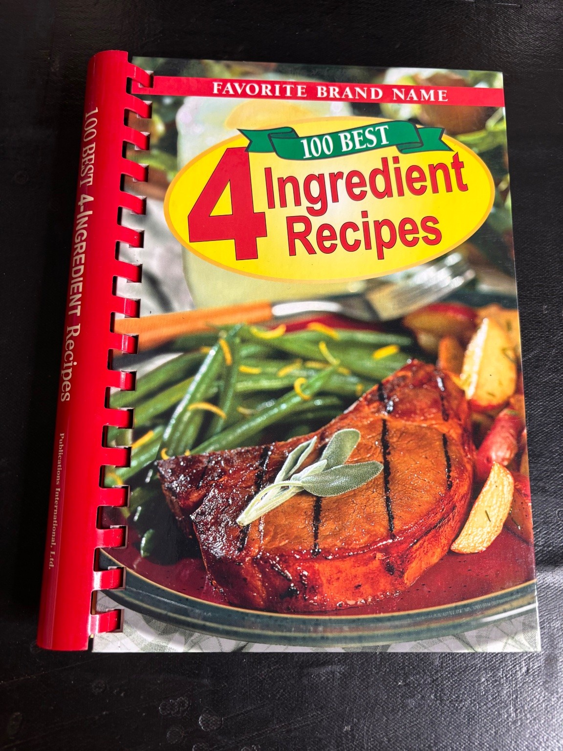 100 Best 4-Ingredient Recipes 2003 Cookbook Publications International