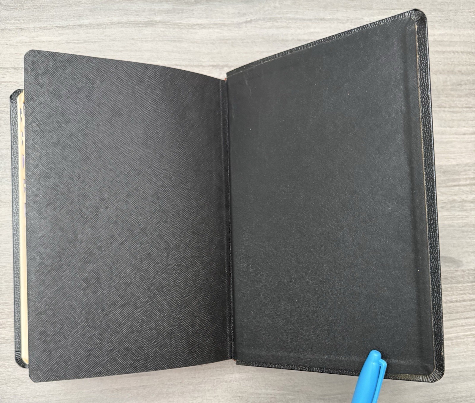 Unmarked 1971 KJV Dickson New Analytical Indexed Bible; Black Leather Thumb Tabs