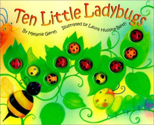 Ten Little Ladybugs – Hardcover By Melanie Gerth – GOOD