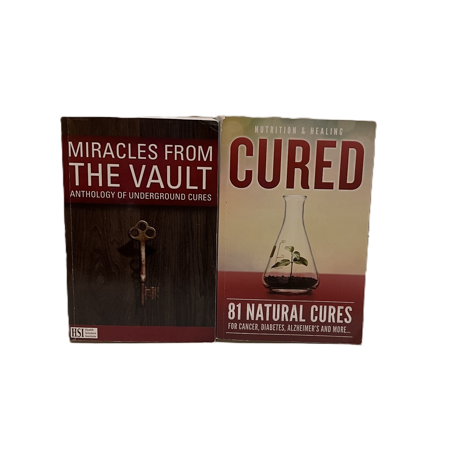 Cured 81 Natural Cures 2018/Miracles from the Vault 2017 Alternative Health Lot