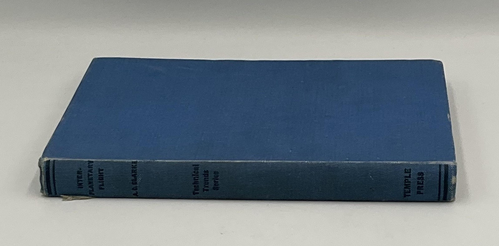 Vintage Interplanetary Flight Arthur C. Clarke Temple Press HC Blue UK