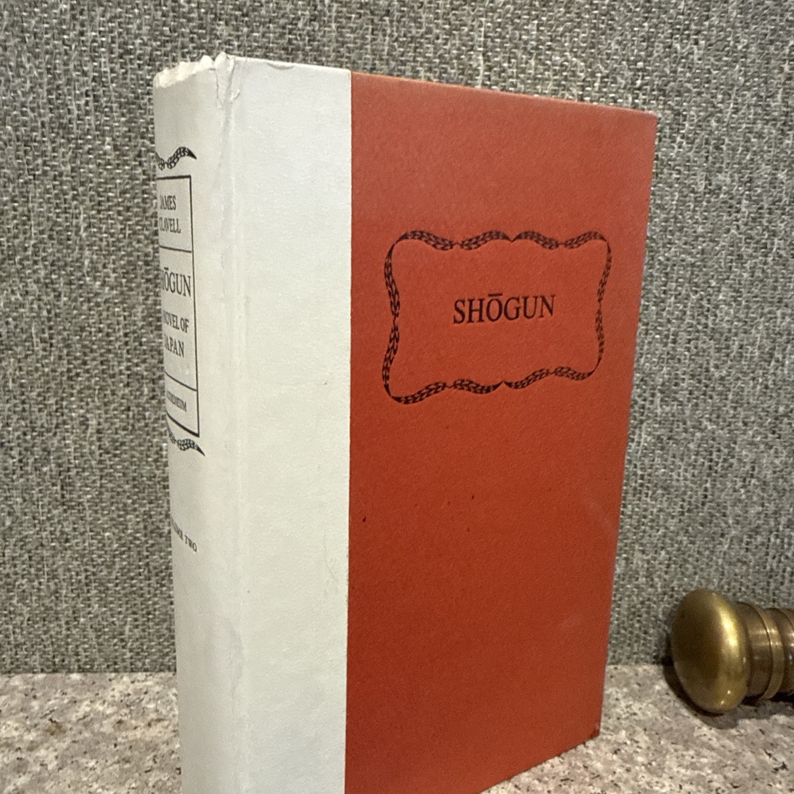 Vol 2 Shogun A Novel of Japan by James Clavell 1975 Hardcover Book Club Edition