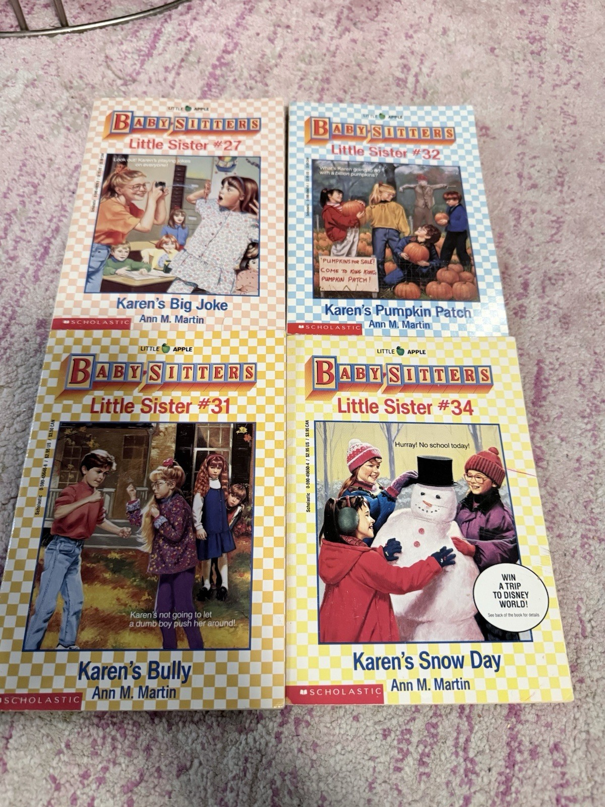 Lot of 29 Babysitters Little Sister Books, Little Apple Scholastic – No Repeats