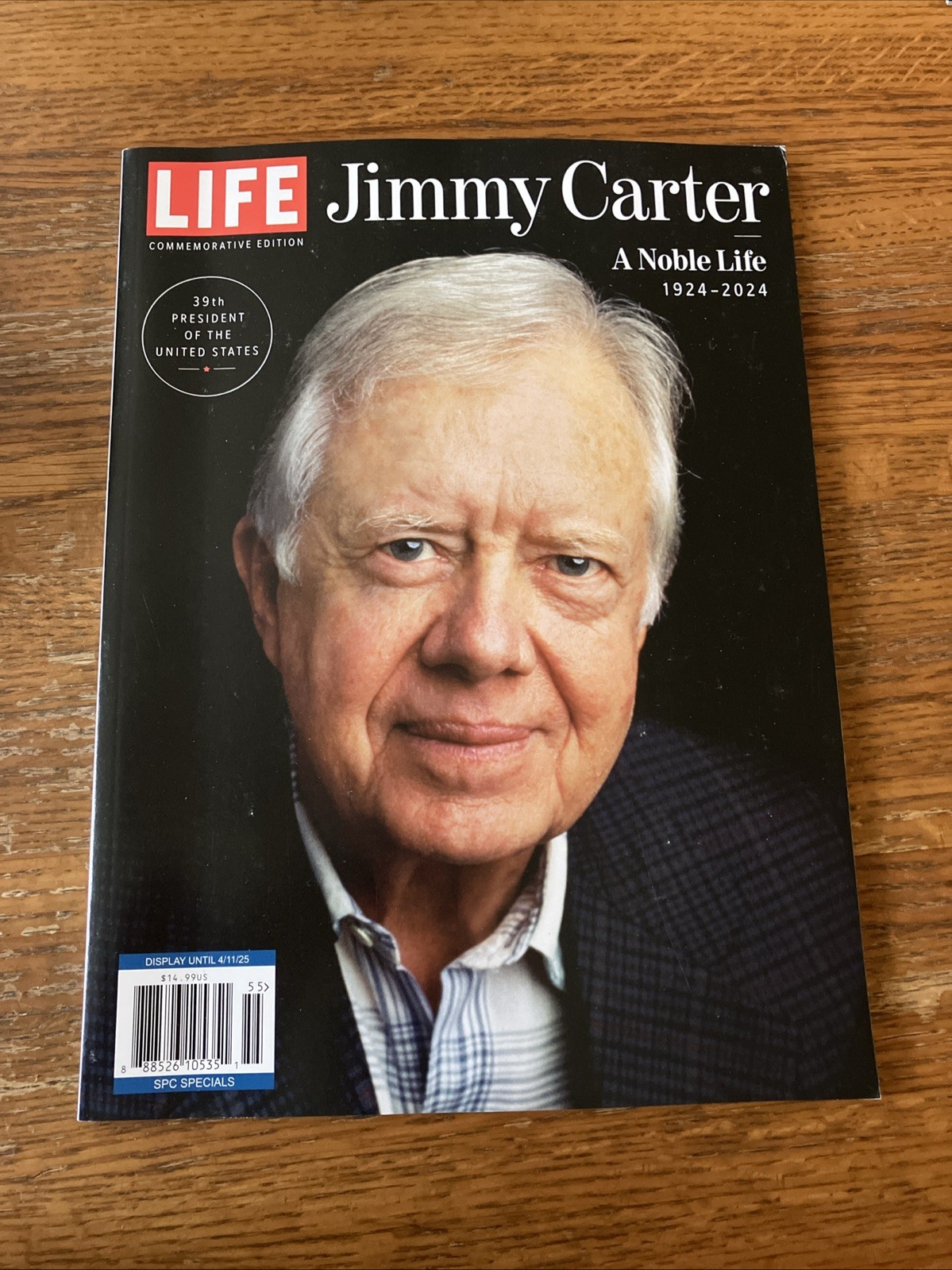 Life Magazine Special Edition Jimmy Carter 1924-2024