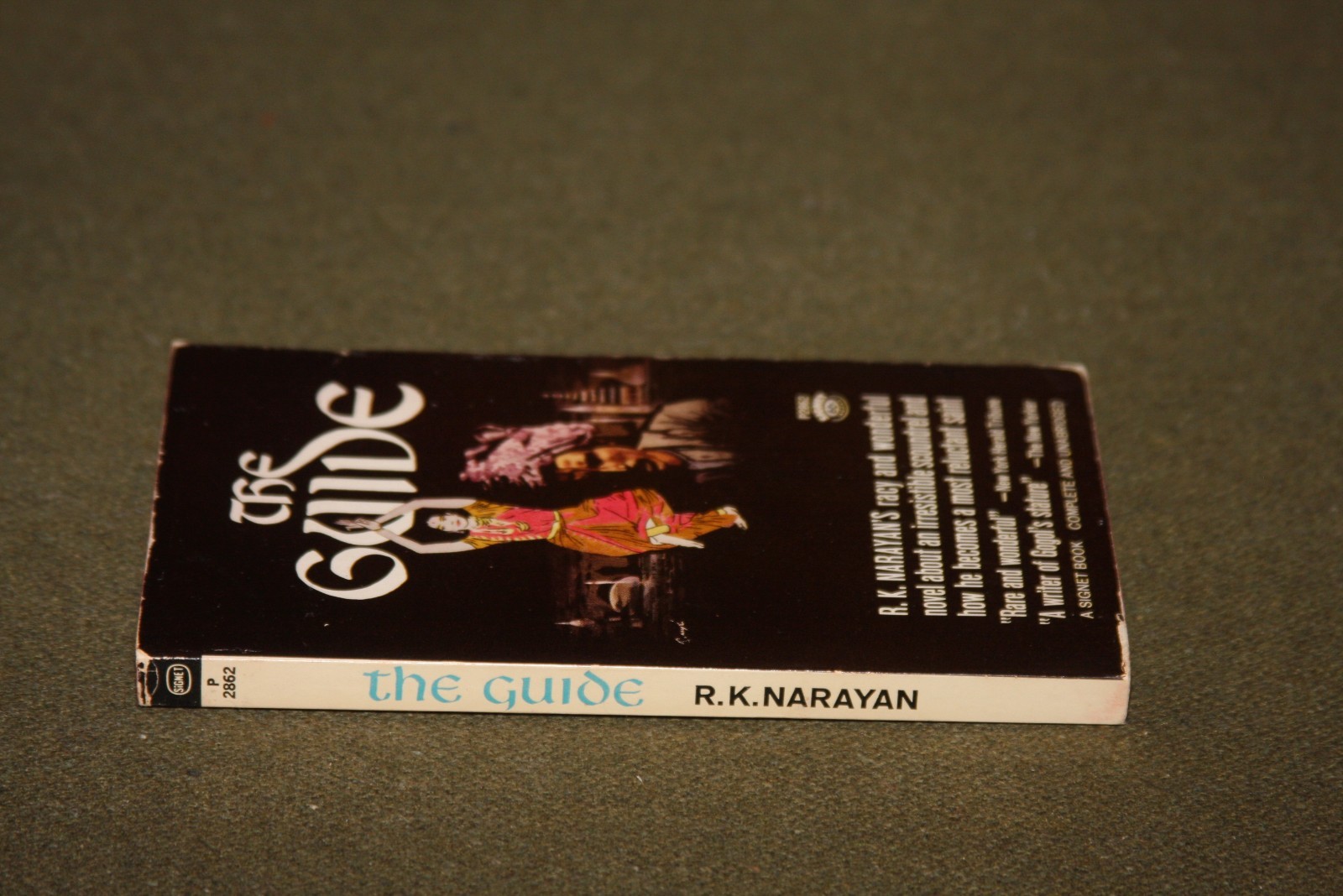 The Guide by R. K. Narayan 1966 PB 1st Printing Signet