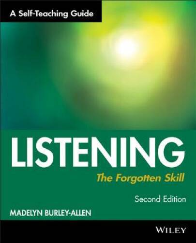 Listening: The Forgotten Skill: A Self-Teaching Guide – Paperback – VERY GOOD