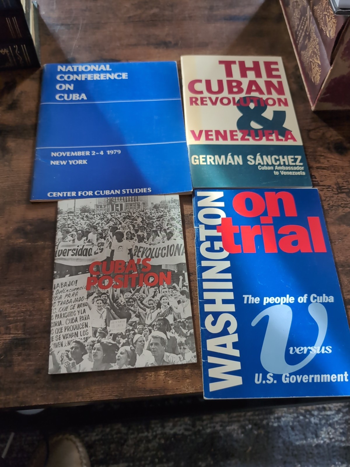 Cuban Revolution & Venezuela Cuba’s Position National Conference Washington Lot