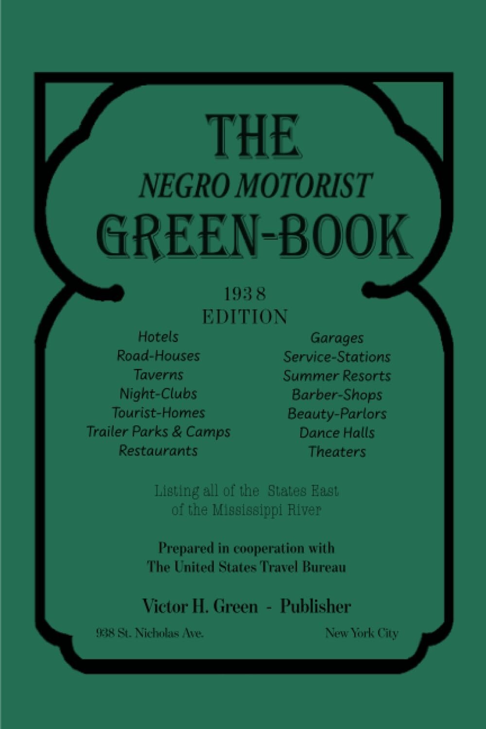 The Negro Motorist Green Book Travel Guide Original Paperback High Quality…
