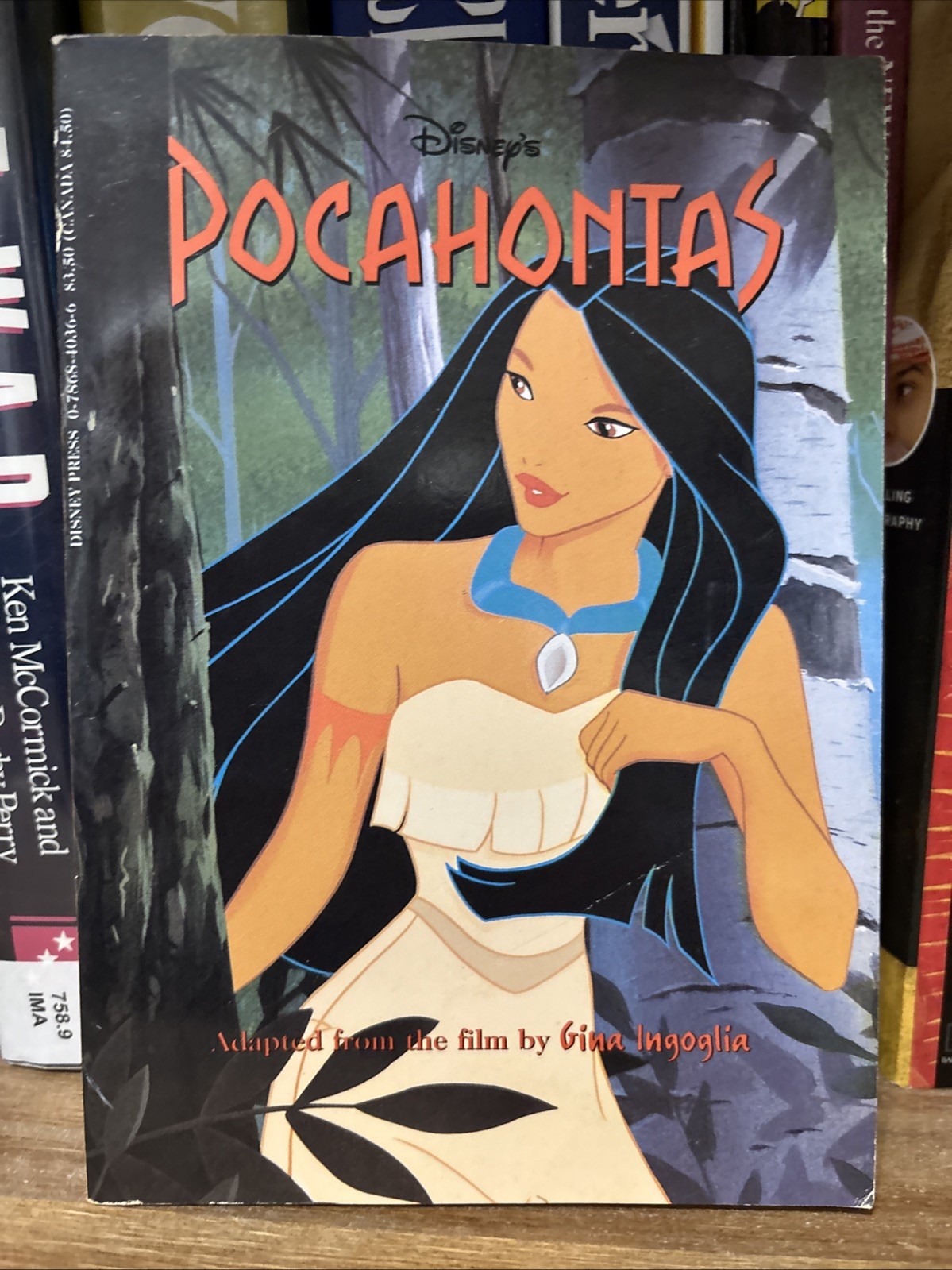 Pocahontas (Junior Novelization) – Paperback By Gina Ingoglia – Vintage 1995