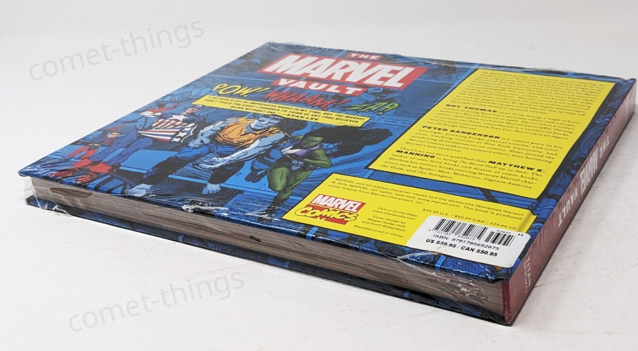 The Marvel Vault: A Visual History – Hardcover ~ Thomas, Roy LIKE NEW