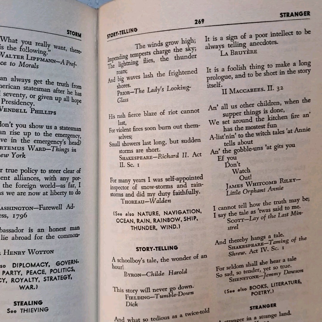 Five Thousand Quotations for All Occasions Henry Doubleday 1945 HC DJ 346 Page