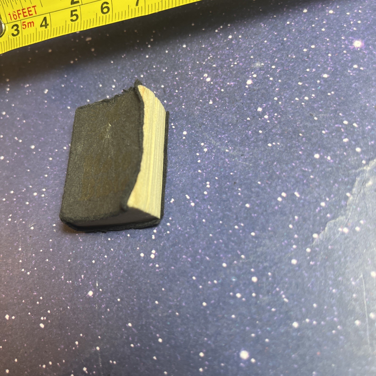 Vintage Tiny Thumb Bible Mini Small New Testament 1.5 inch Made in USA Very Old