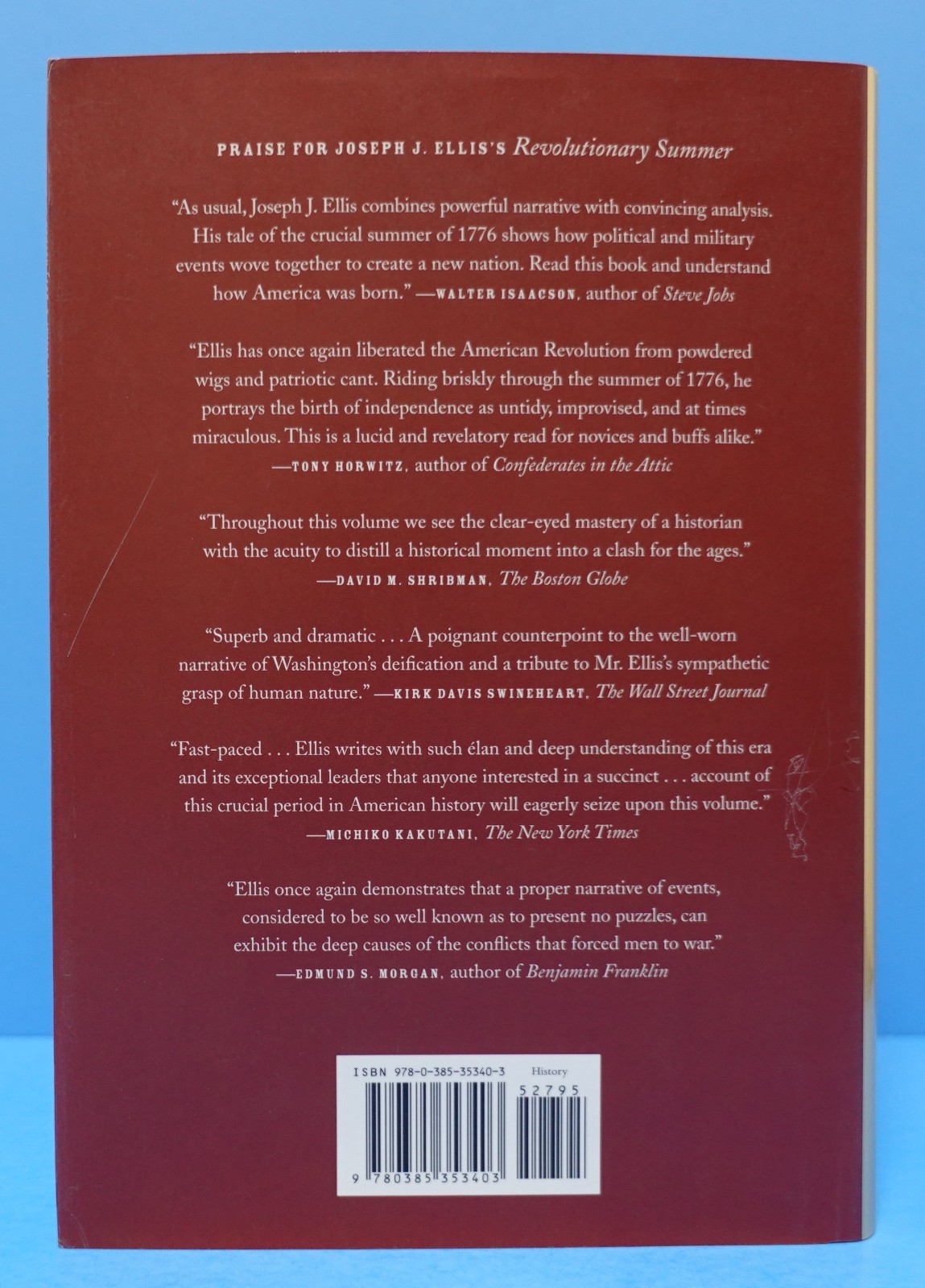 THE QUARTET BY JOSEPH J. ELLIS, SIGNED