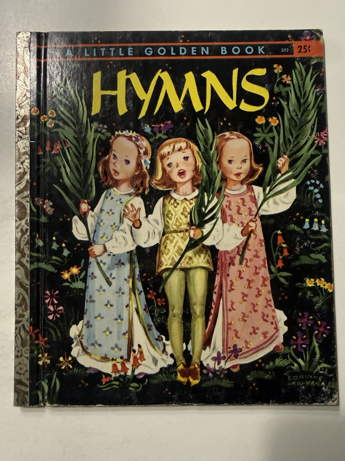 Hymns Elsa Jane Werner Little Golden Book Vintage 1947