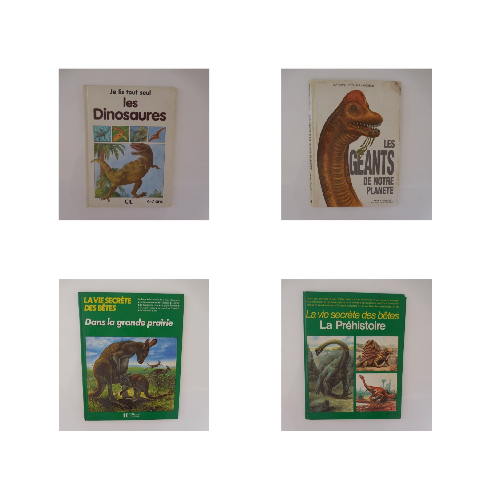 4 Lbs The Secret Life Of Beasts DINOSAURS THE GIANTS OF OUR PLANET 1979-90