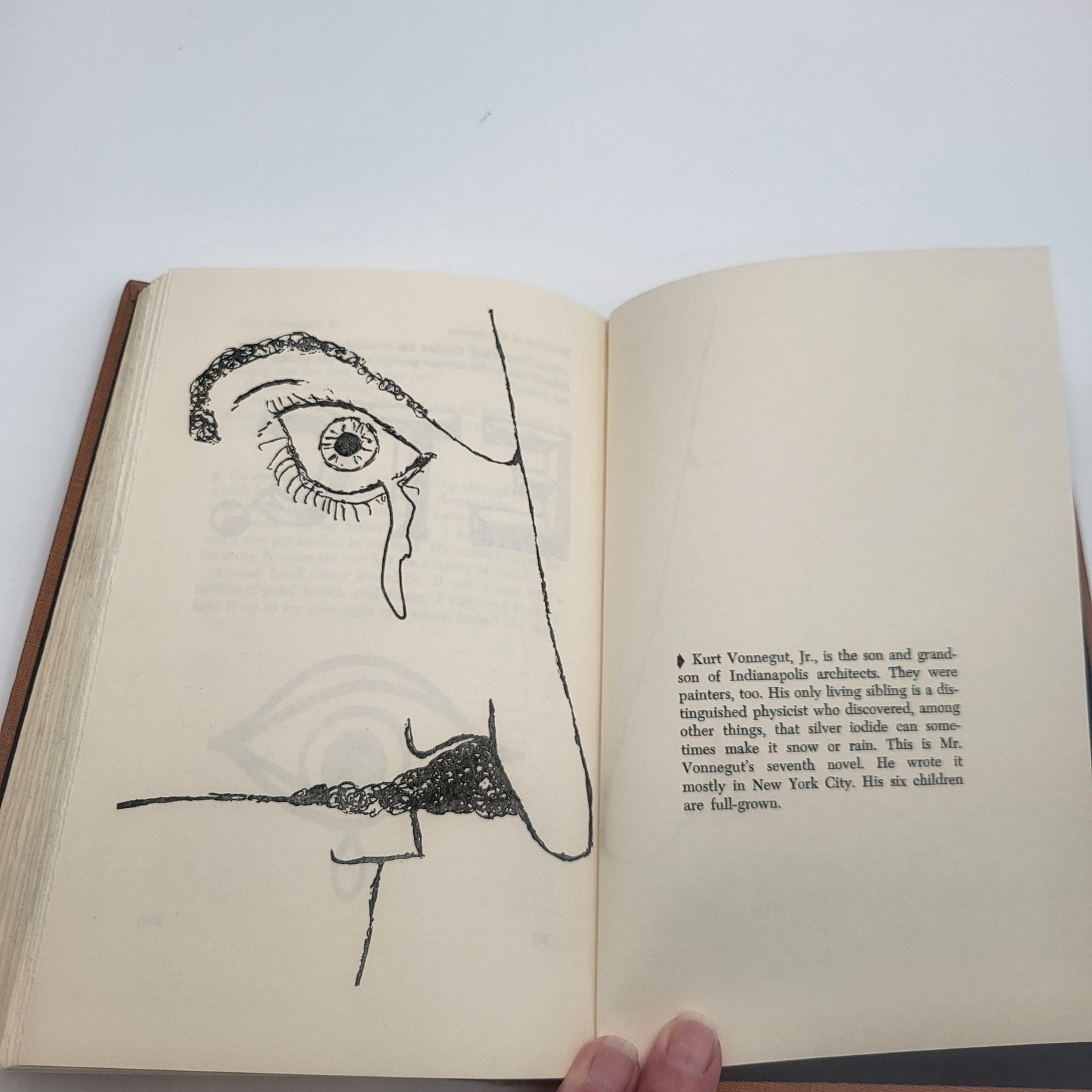 Vintage 1973 Breakfast Of Champions Kurt Vonnegut Jr HC Illustrated Novel