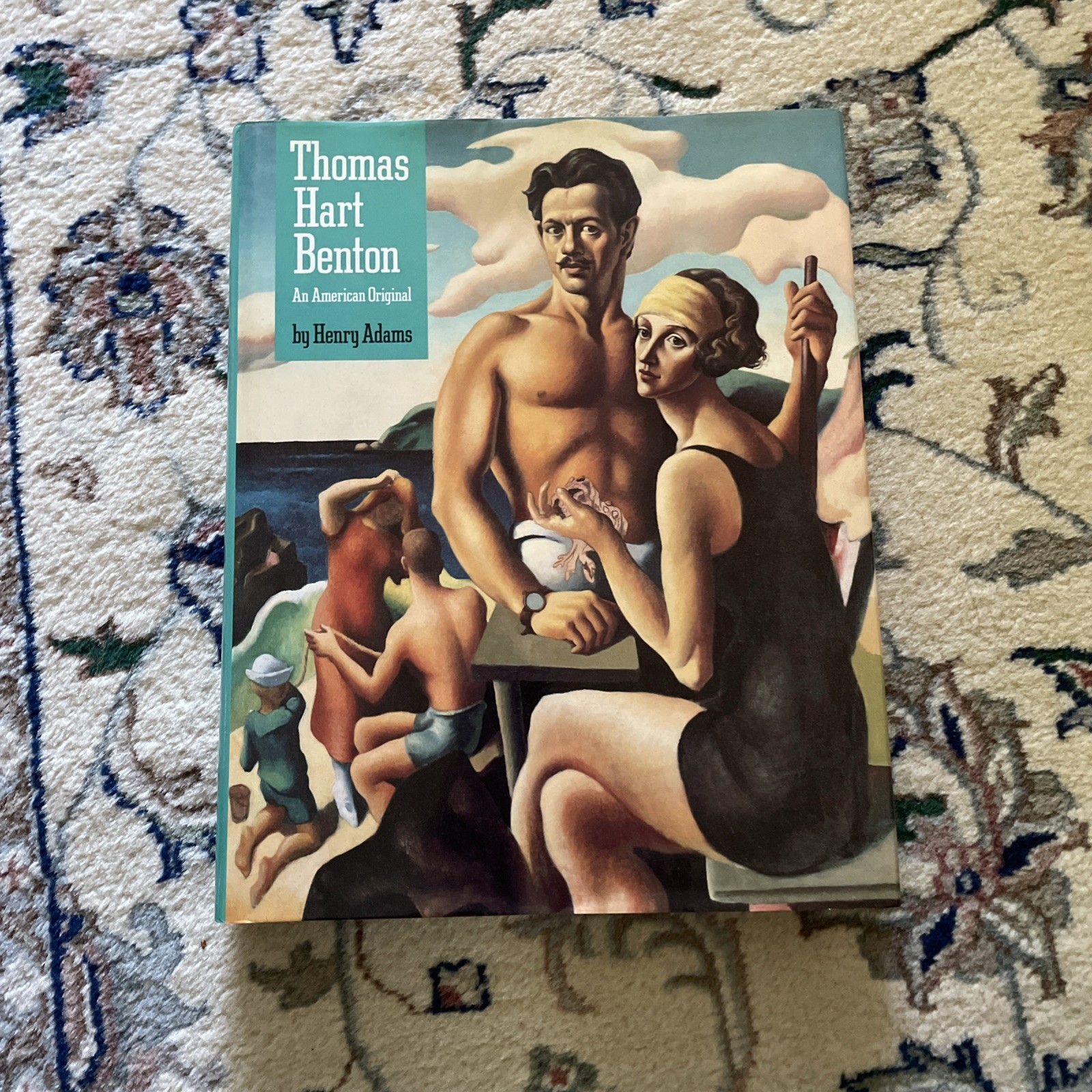 Thomas Hart Benton An American Original by Henry Adams 1989 HC DJ Art Biography