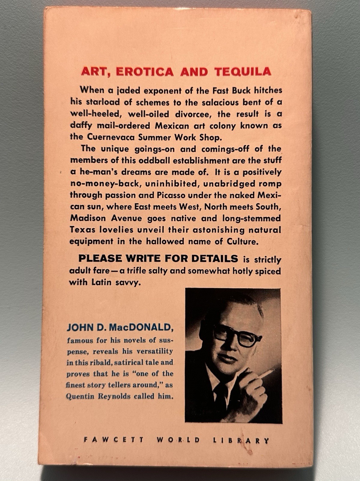 [Lot of 6] Vintage Crime Mystery Sex GGA Paperbacks 50s 60s JOHN D MACDONALD