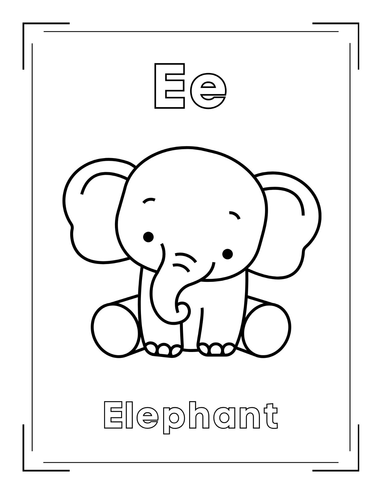 DIGITAL CONTENT – Coloring Book for Children 120 Pages*PRINTING REQ’D*
