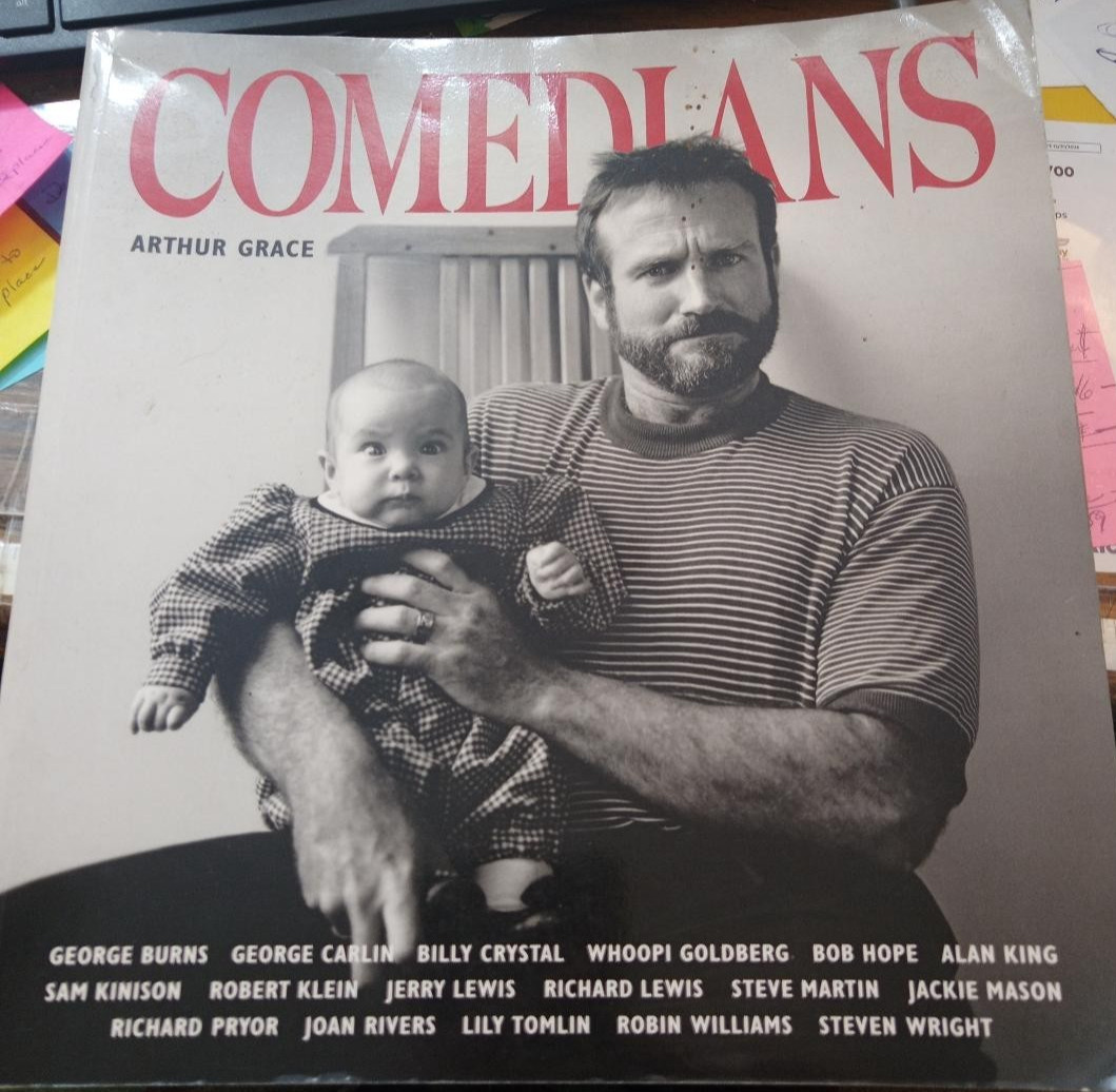 Arthur Grace’s COMEDIANS w Robin Williams PB 1991 Vintage