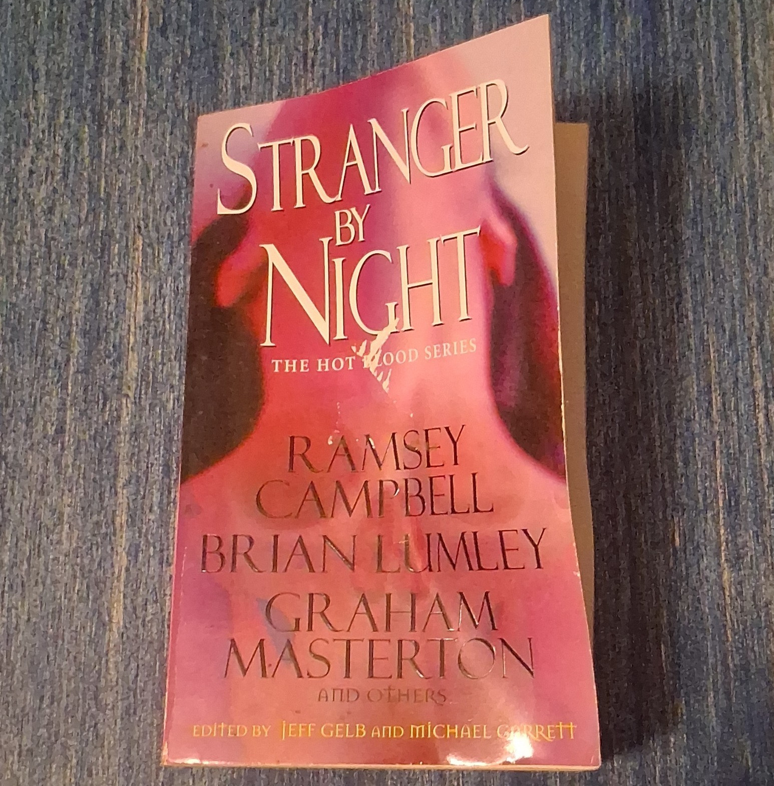 Jeff Gelb & Michael Garrett Stranger by Night Hot Blood Horror Paperback