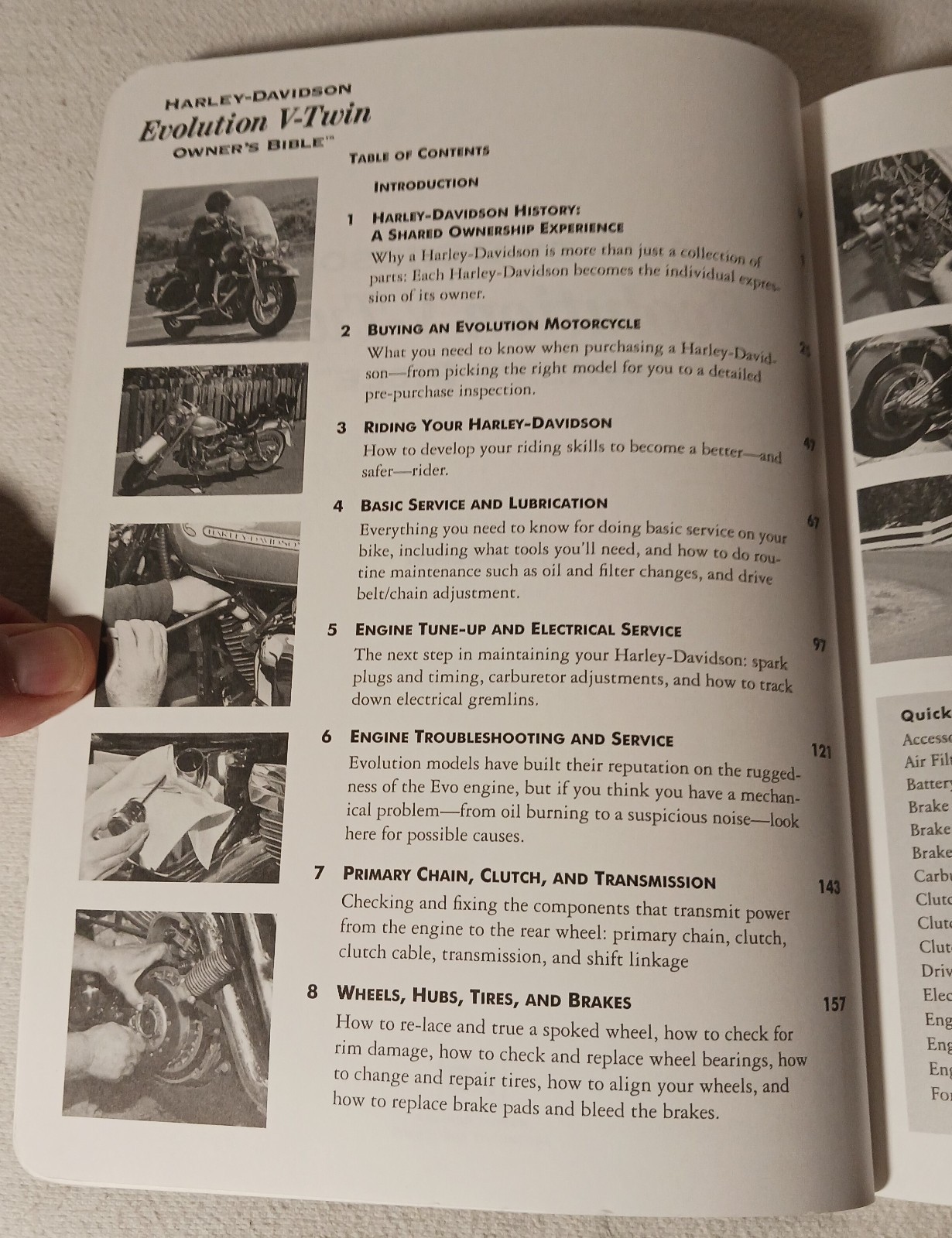 Book HARLEY-DAVIDSON Evolution V-Twin Owner’s Bible Covers 1984-1998 Models