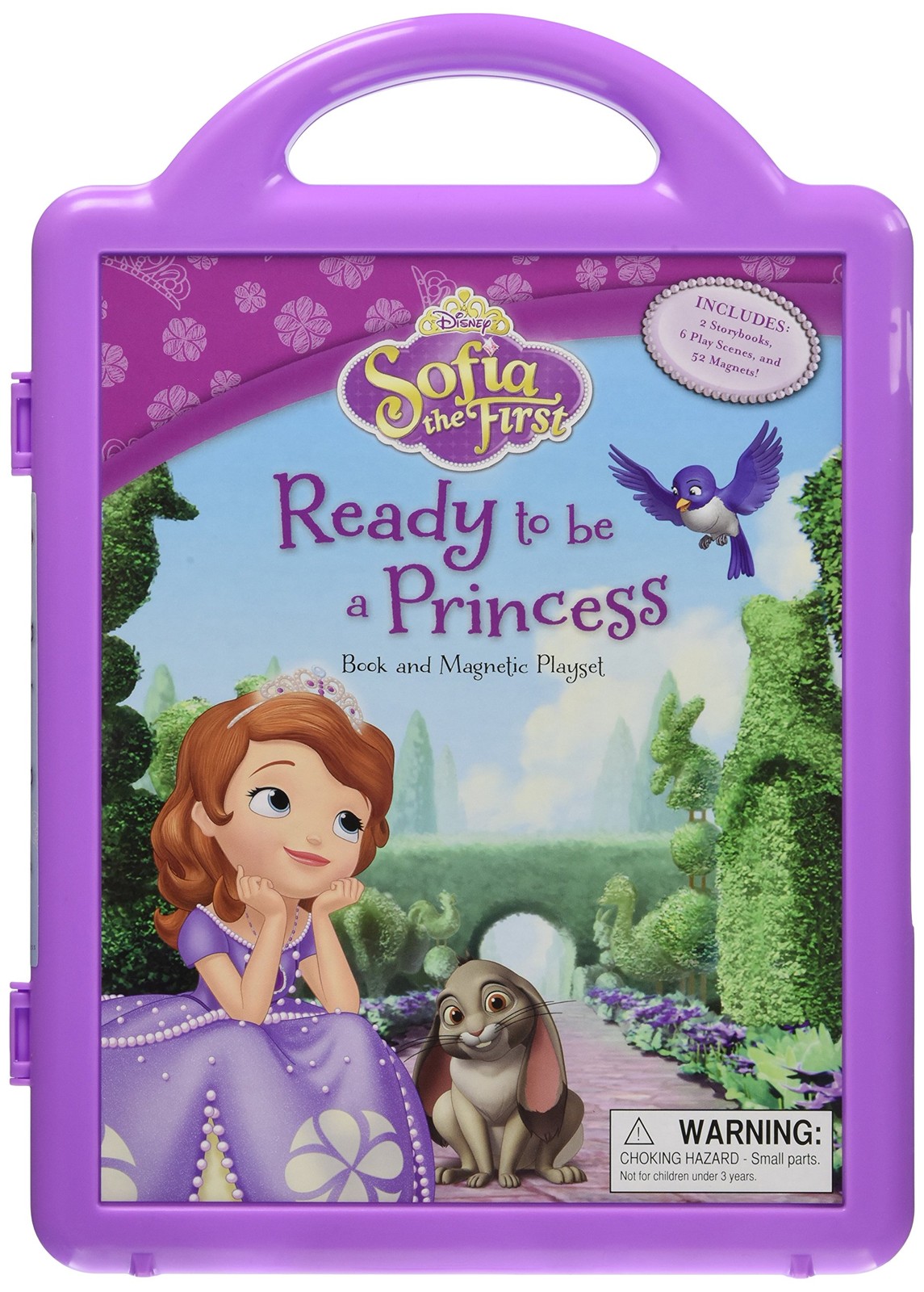 Sofia the First Ready to be a Princess: Book and Magnetic Playset – Scollon,…